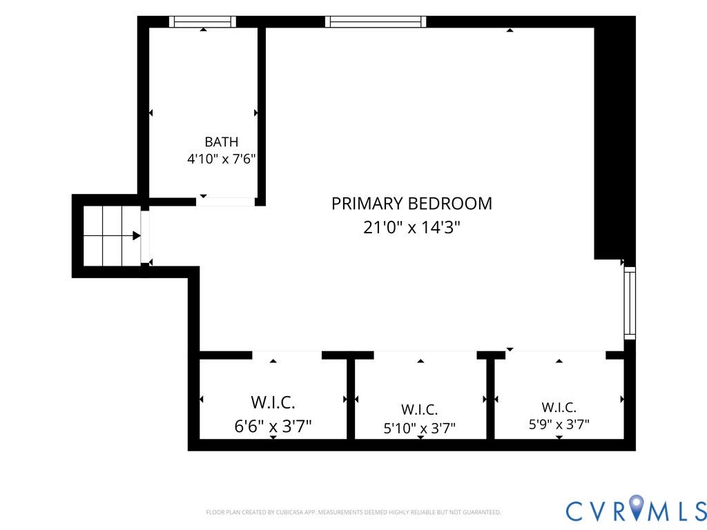 9209 Lydell Drive, Henrico, VA 23228 4th Floor- Primary Bedroom, Full Bath