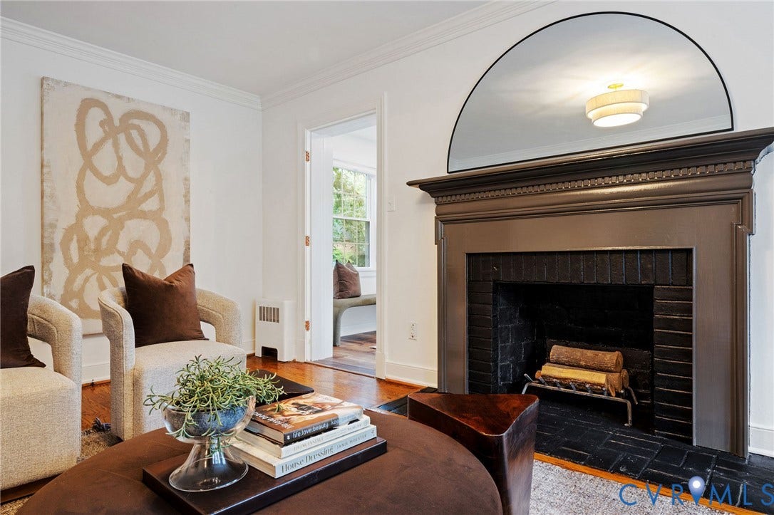 1604 Cedar Lane, Richmond, VA 23225 Wood burning fireplace