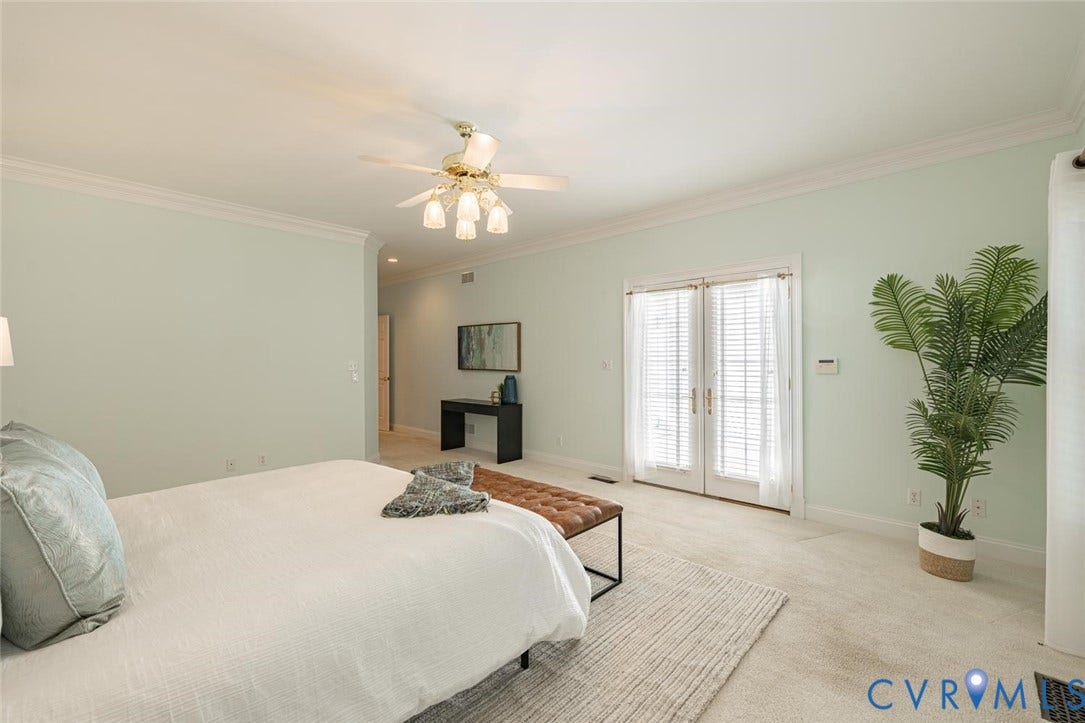 95 W Square Drive, Henrico, VA 23238 Doors opening to deck