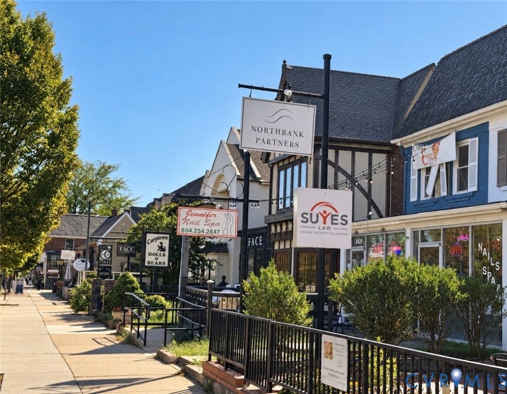 3019 Grayland Avenue, Byrd Park/Carytown, Richmond, VA 23221 Shops/dining/entertainment