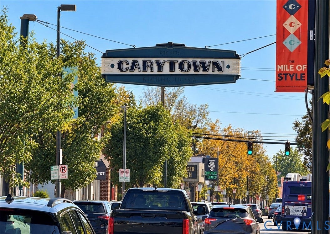 3019 Grayland Avenue, Byrd Park/Carytown, Richmond, VA 23221 5 minute walk to Carytown