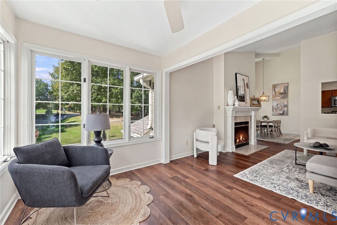 4661 Four Seasons Terrace, #F, Henrico, VA 23060 Beautiful space for reading or relaxing