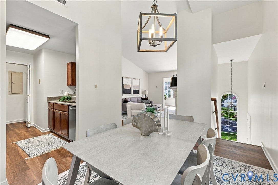 4661 Four Seasons Terrace, #F, Henrico, VA 23060 Open, easy flow for entertaining