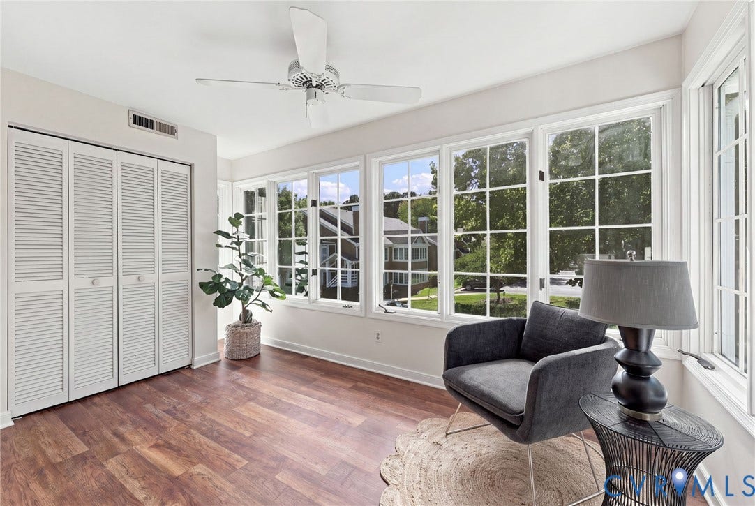 4661 Four Seasons Terrace, #F, Henrico, VA 23060 Check out the leafy, mature tree view