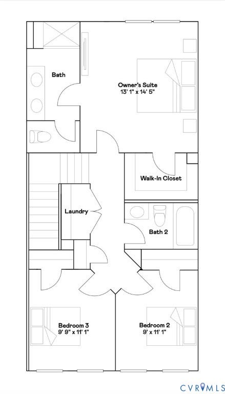 8756 Whitman Drive, Chesterfield, VA 23832 Floor plan