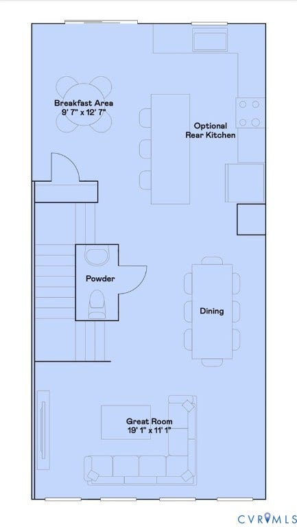 8756 Whitman Drive, Chesterfield, VA 23832 Floor plan