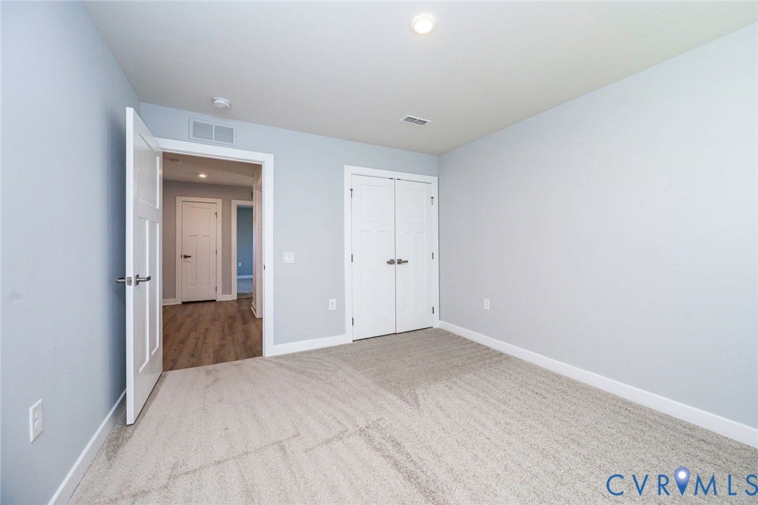 7577 Southamptonshire Way, Autum Pines, New Kent, VA 23124 Bedroom 2 with nice size closet
