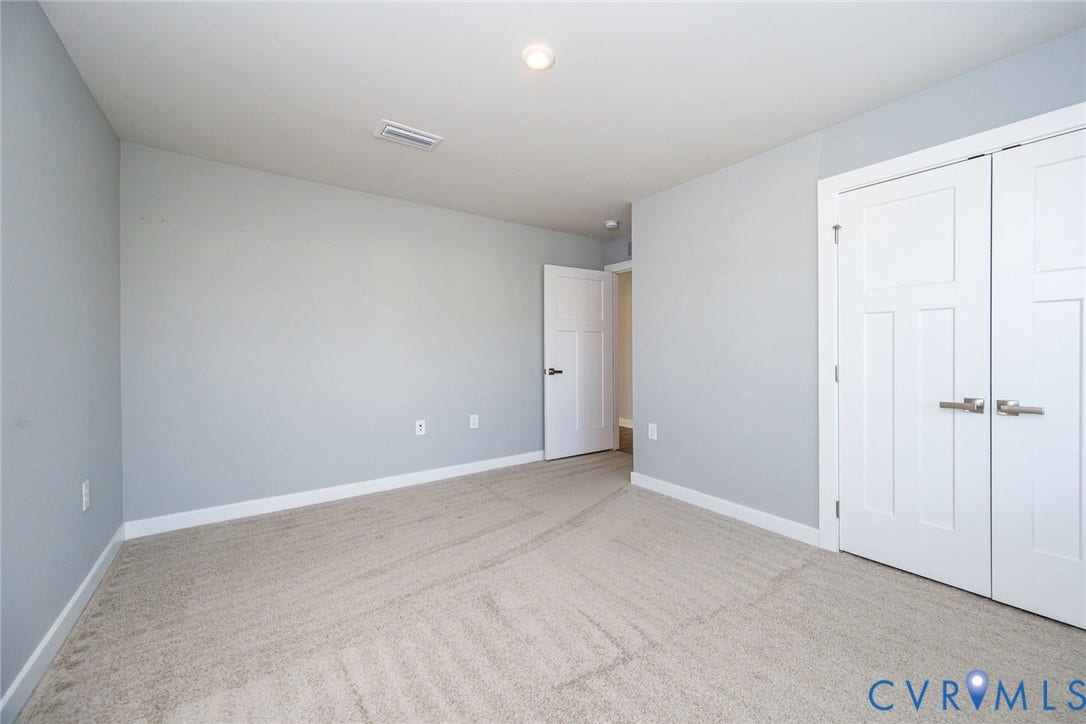 7577 Southamptonshire Way, Autum Pines, New Kent, VA 23124 Bedroom 3 with nice size closet