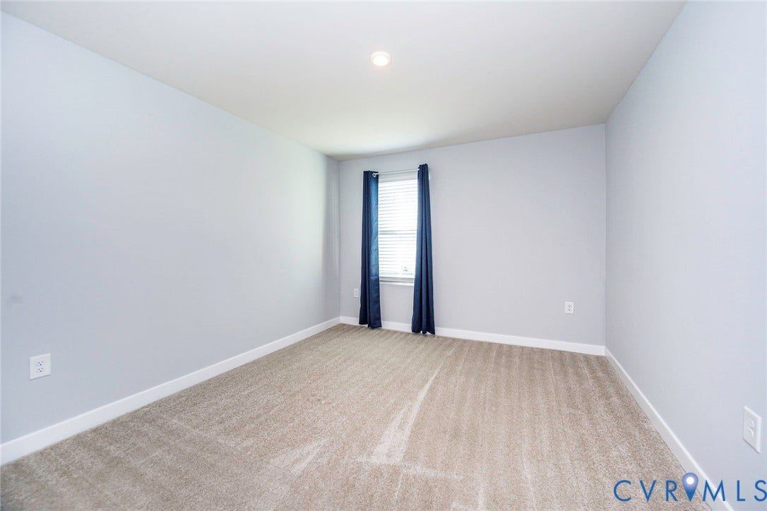 7577 Southamptonshire Way, Autum Pines, New Kent, VA 23124 Bedroom 2 with carpet and recessed ceiling light