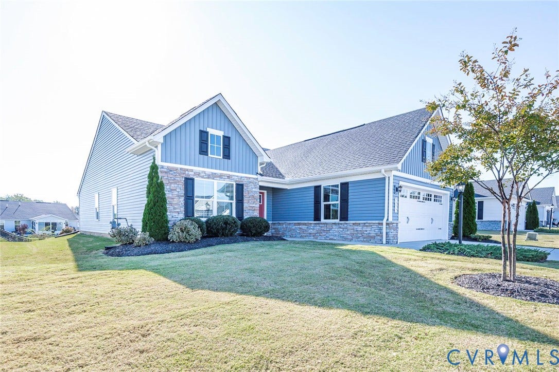 7577 Southamptonshire Way, Autum Pines, New Kent, VA 23124 Front & Side View Subject