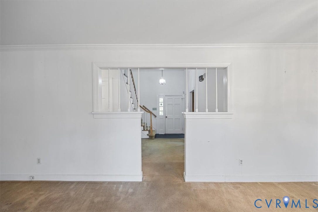 108 Jankin Lane, Sandston, VA 23150 View from Great Room to Foyer and front door