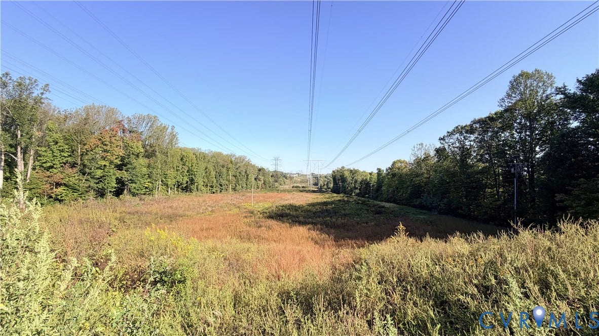 16080 Neabsco Road, Neabsco, Woodbridge, VA 22191 Open acreage featuring natural grasses and perimeter mature trees