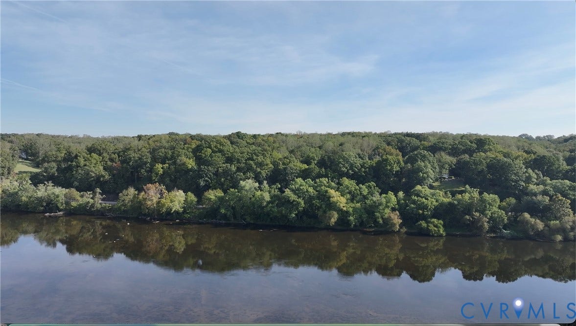 0 Old River Trail, Powhatan, VA 23139 Waterfront parcel featuring extensive tree cover and natural vegetation