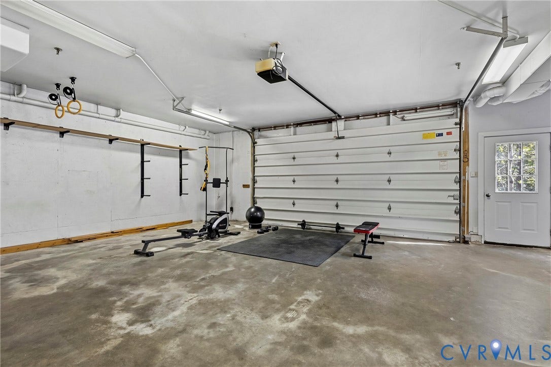 11401 Pinhook Road, Rockville, VA 23146 Attached 2-car garage/workshop