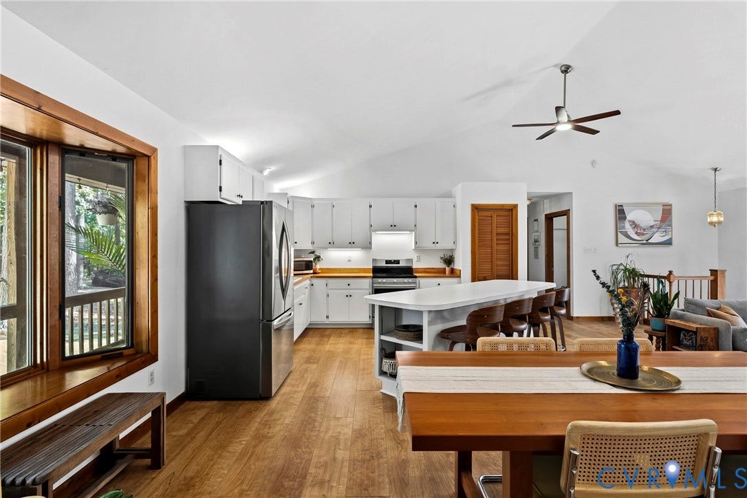 11401 Pinhook Road, Rockville, VA 23146 Open Concept-Dining, Kitchen, Living