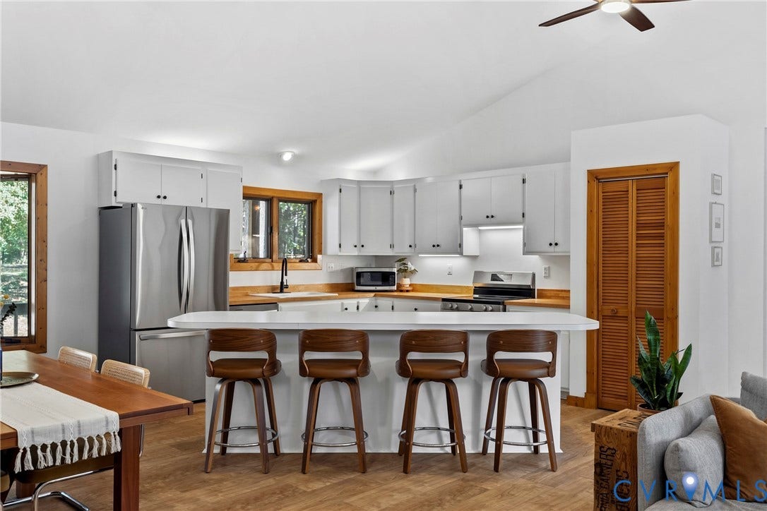 11401 Pinhook Road, Rockville, VA 23146 Open Concept-Dining, Kitchen, Living