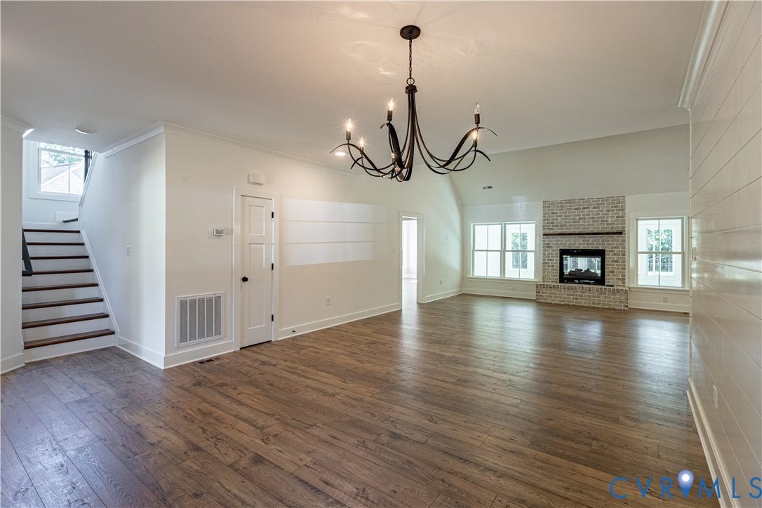 15148 Johns Trace Circle, Millwood Landing, Montpelier, VA 23192 Photo from Boone Homes Gallery; photo of similar home, not home for sale; upgrades shown