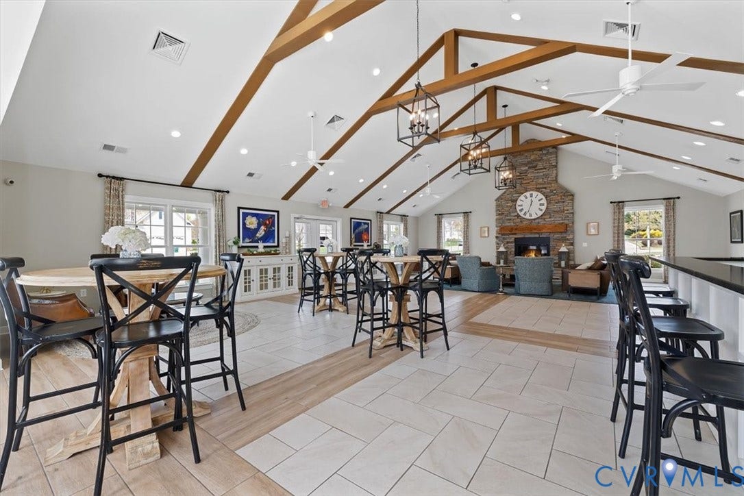 9504 Indianfield Drive, Mechanicsville, VA 23116 Clubhouse great room