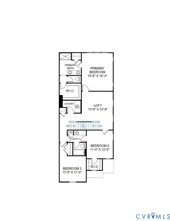 10975 Rushing Rapids Lane, River Mill Townhomes, Glen Allen, VA 23059 Second Floor