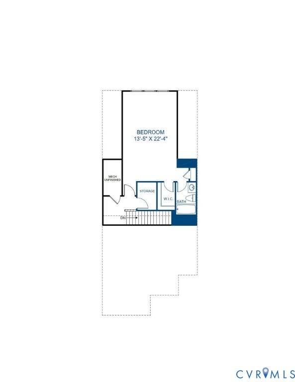 10975 Rushing Rapids Lane, River Mill Townhomes, Glen Allen, VA 23059 Third Floor