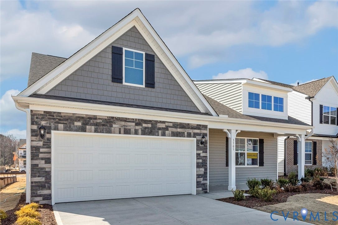 5066 Lorkimwood Road, Lawson Mill, Chesterfield, VA 23832 This home is TO BE BUILT. The photo represents the plan, not the actual home. Design selections may vary.