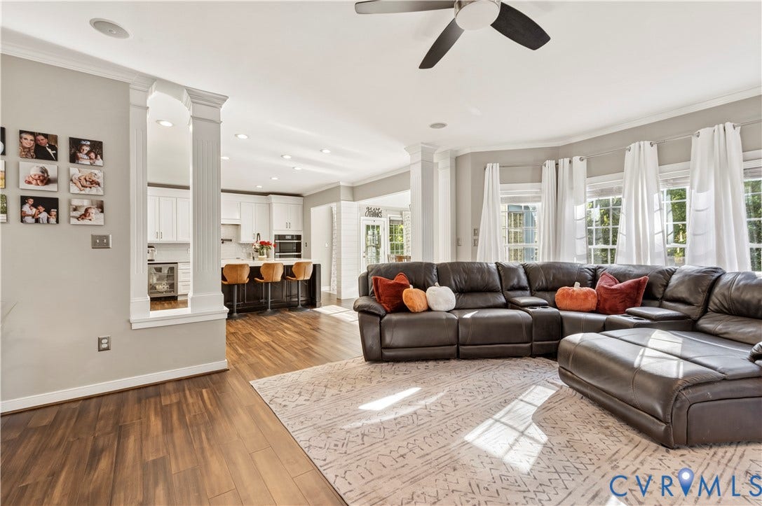 11829 Old School Road, Twin Hickory, Glen Allen, VA 23059 Open concept floor plan with loads of natural light.