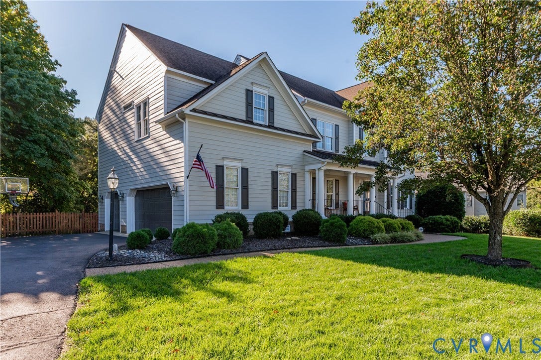 11829 Old School Road, Twin Hickory, Glen Allen, VA 23059 Three car side load garage. But this is no normal garage - it is conditioned, has a golf simulator, sealed floor, cabinetry, wet bar, tool charging station, surround sound and pre-wired for a generator!