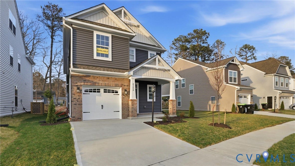 5054 Lorkimwood Road, Lawson Mill, Chesterfield, VA 23832 This home is TO BE BUILT. The photo represents the plan, not the actual home. Design selections may vary.