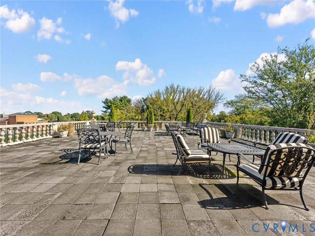 5621 Cary Street Road, #U506, Richmond, VA 23226 Expansive rooftop terrace