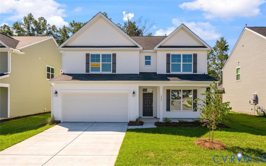 5048 Lorkimwood Road, Lawson Mill, Chesterfield, VA 23832 This home is TO BE BUILT. The photo represents the plan, not the actual home. Design selections may vary.