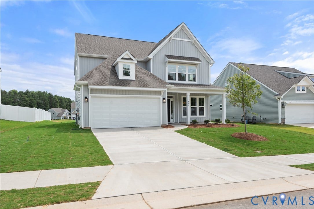 5036 Lorkimwood Road, Lawson Mill, Chesterfield, VA 23832 This home is TO BE BUILT. The photo represents the plan, not the actual home. Design selections may vary.