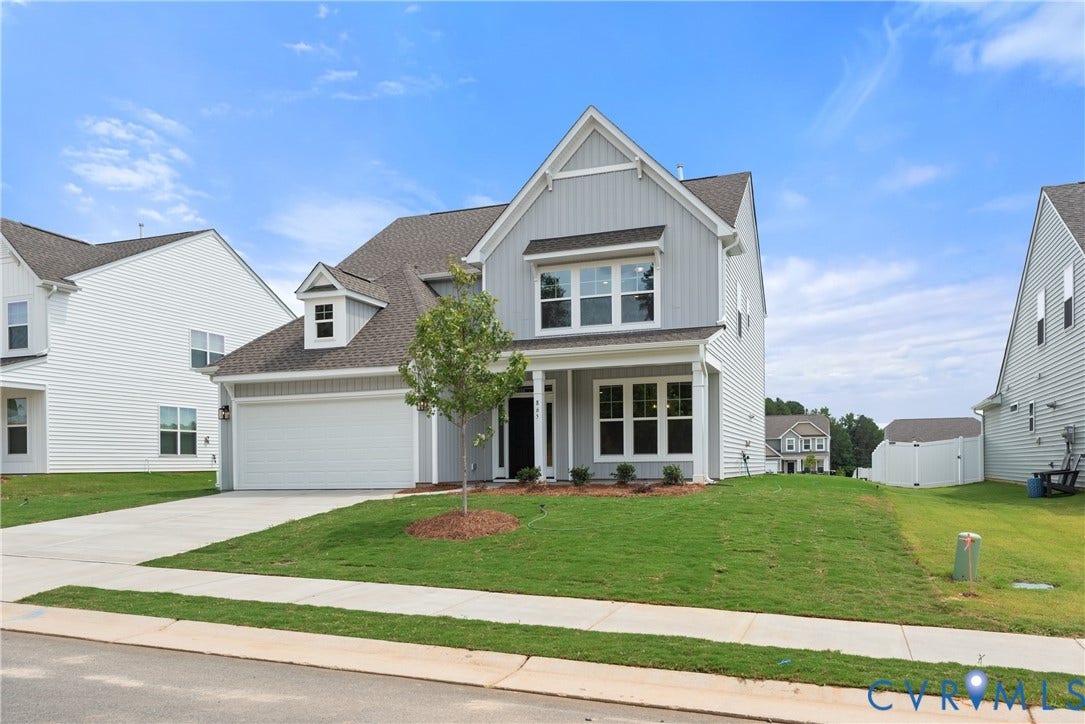 5036 Lorkimwood Road, Lawson Mill, Chesterfield, VA 23832 This home is TO BE BUILT. The photo represents the plan, not the actual home. Design selections may vary.
