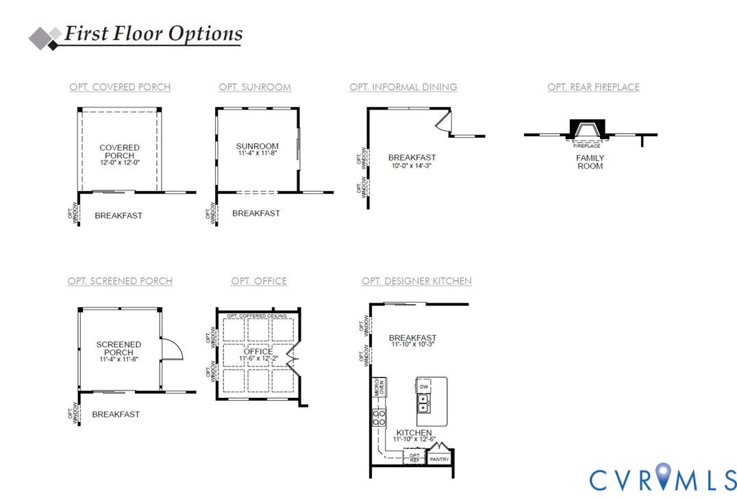 5036 Lorkimwood Road, Lawson Mill, Chesterfield, VA 23832 First Floor Options