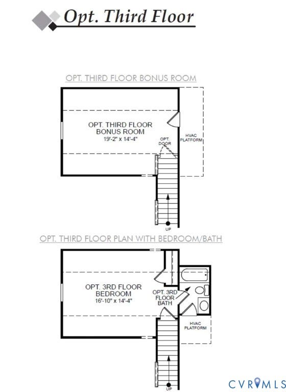 5036 Lorkimwood Road, Lawson Mill, Chesterfield, VA 23832 Optional Third Floor