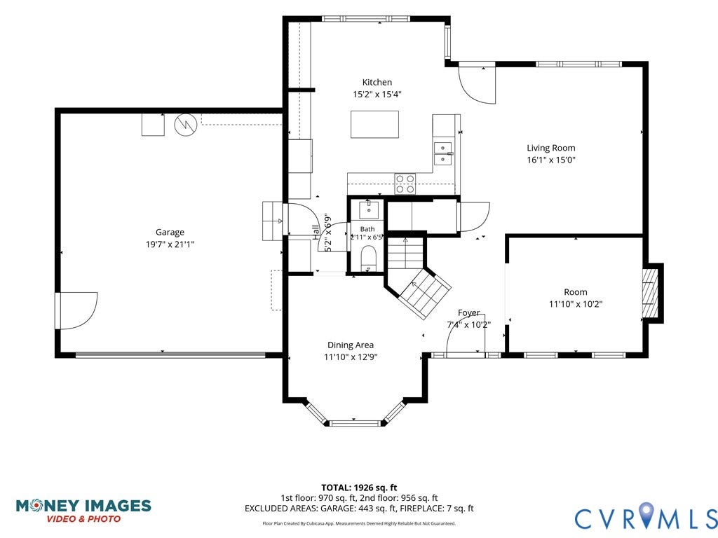 7652 Thacher Drive, Toano, VA 23168 Floor plan