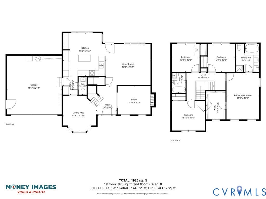 7652 Thacher Drive, Toano, VA 23168 Floor plan
