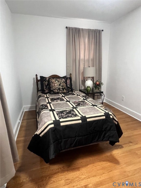 404 Ivey Avenue, Woodlawn, Colonial Heights, VA 23834 Room featuring wood-finish flooring and neutral-toned wall paint