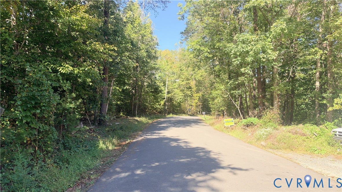 17019 Batestown Road, Batestown, Dumfries, VA 22025 Paved road frontage bordered by mature hardwood trees and native vegetation