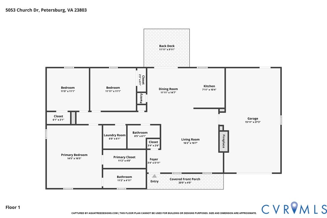 5053 Church Drive, North Dinwiddie, VA 23803