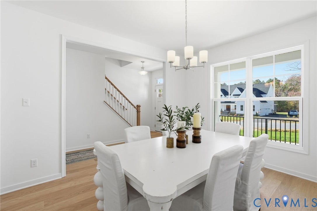 9991 Boschen Woods Place, Boschen Woods, Chesterfield, VA 23838 Dining Room -Photo represents the actual home