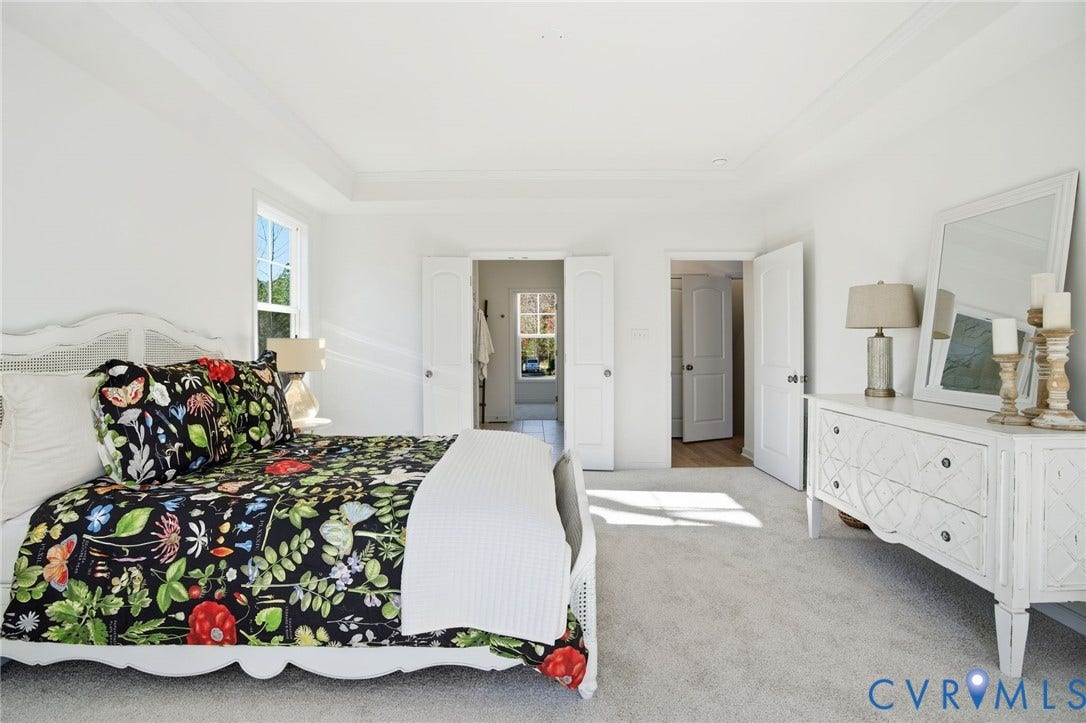 9991 Boschen Woods Place, Boschen Woods, Chesterfield, VA 23838 Primary Bedroom -Photo represents the actual home