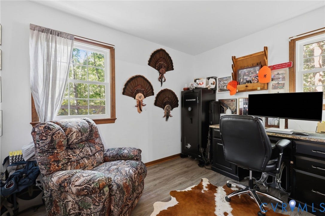 2764 Birdsong Lane, Powhatan, VA 23139 Currently used as an office- Bedroom downstairs