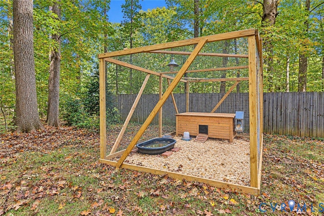 2764 Birdsong Lane, Powhatan, VA 23139 Chicken/Duck coop
