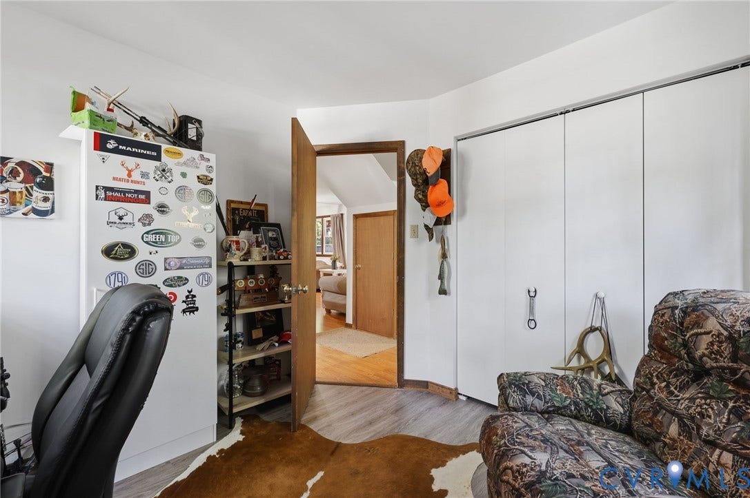 2764 Birdsong Lane, Powhatan, VA 23139 Currently used as an office; bedroom downstairs