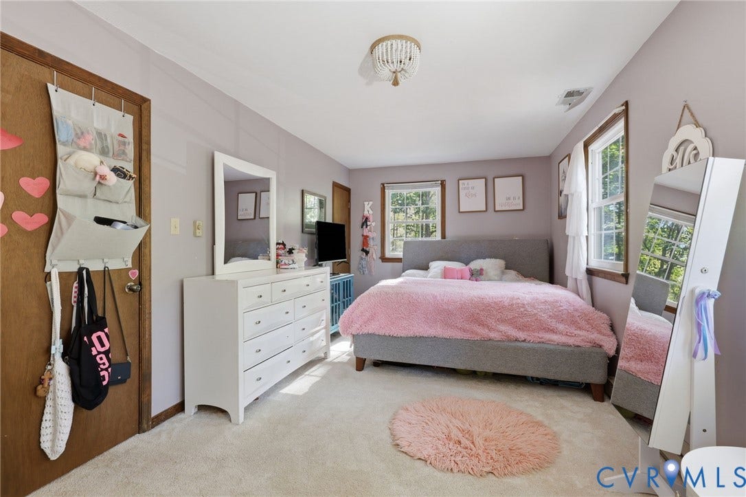 2764 Birdsong Lane, Powhatan, VA 23139 Spacious bedroom #5 upstairs