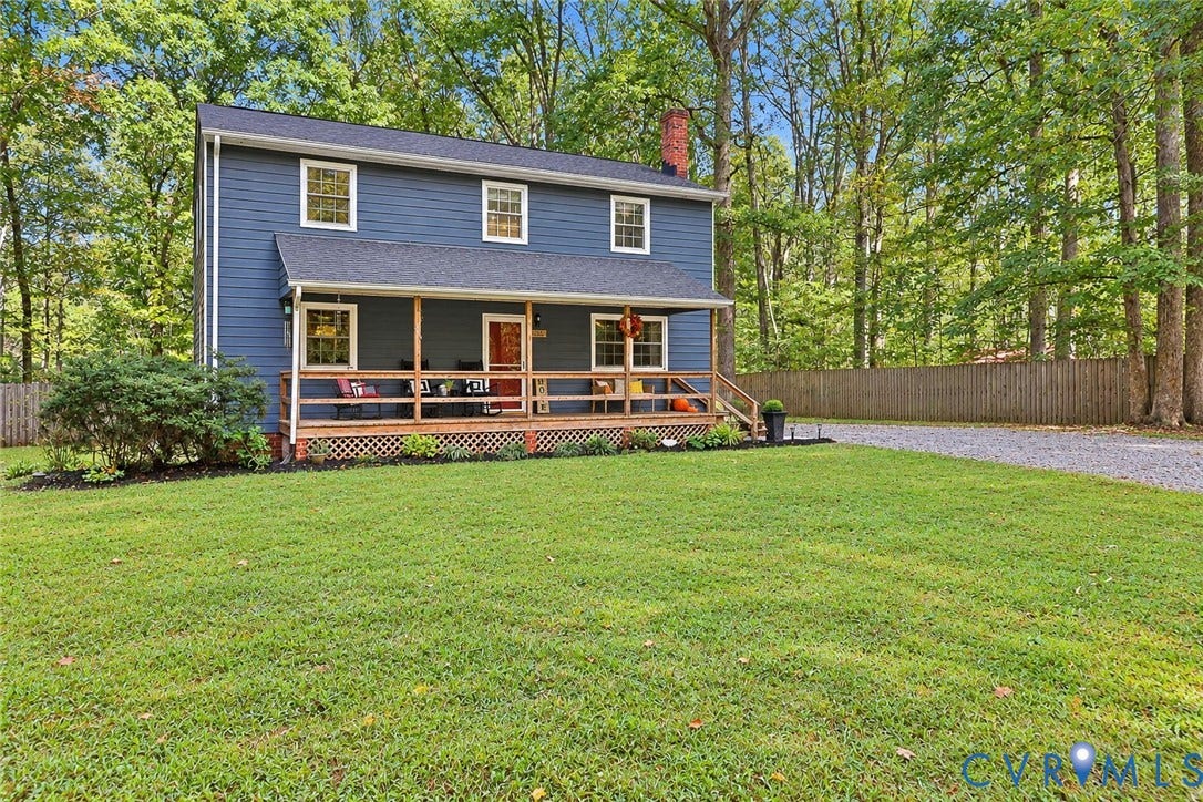 2764 Birdsong Lane, Powhatan, VA 23139 *Photo digitally enhanced; grass and select personal items removed*