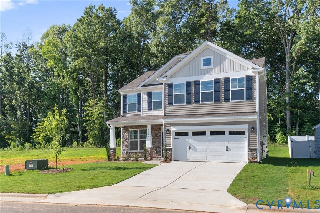 5024 Lorkimwood Road, Lawson Mill, Chesterfield, VA 23832 This home is TO BE BUILT. The photo represents the plan, not the actual home. Design selections may vary.
