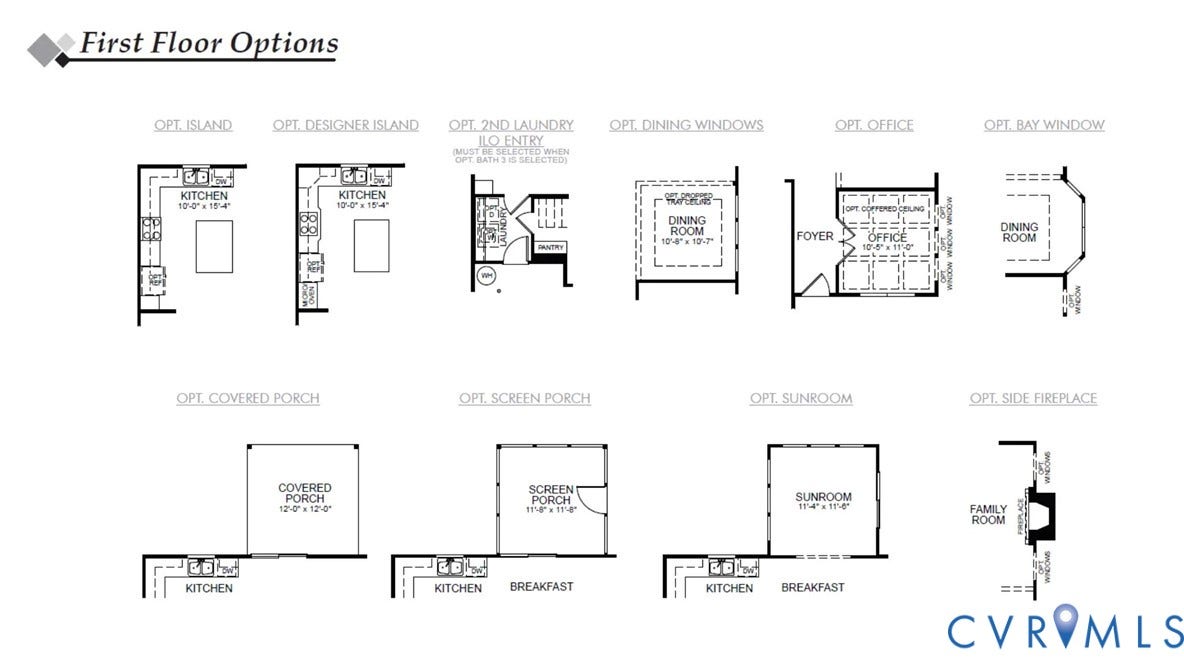 5024 Lorkimwood Road, Lawson Mill, Chesterfield, VA 23832 First Floor Options