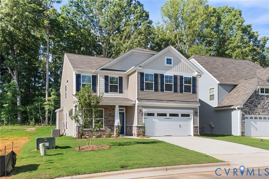 5024 Lorkimwood Road, Lawson Mill, Chesterfield, VA 23832 This home is TO BE BUILT. The photo represents the plan, not the actual home. Design selections may vary.
