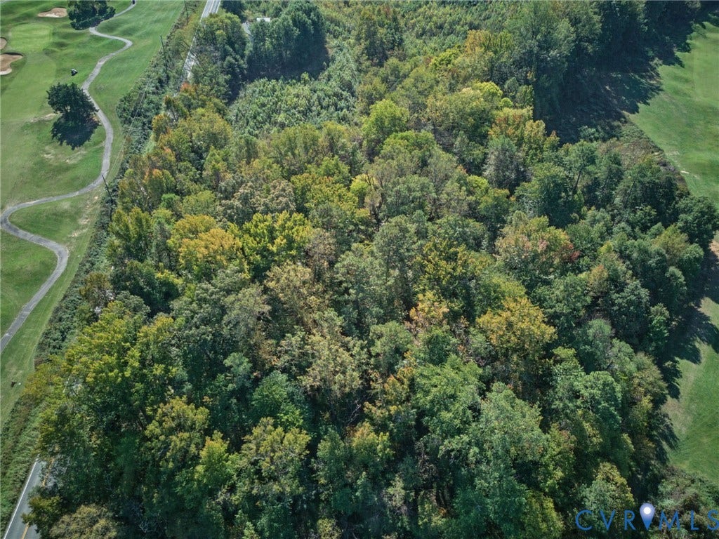 2010 Manakin Road, Sycamore Creek, Goochland, VA 23103 Expansive lot featuring dense mature forest canopy and borders directly on a golf course